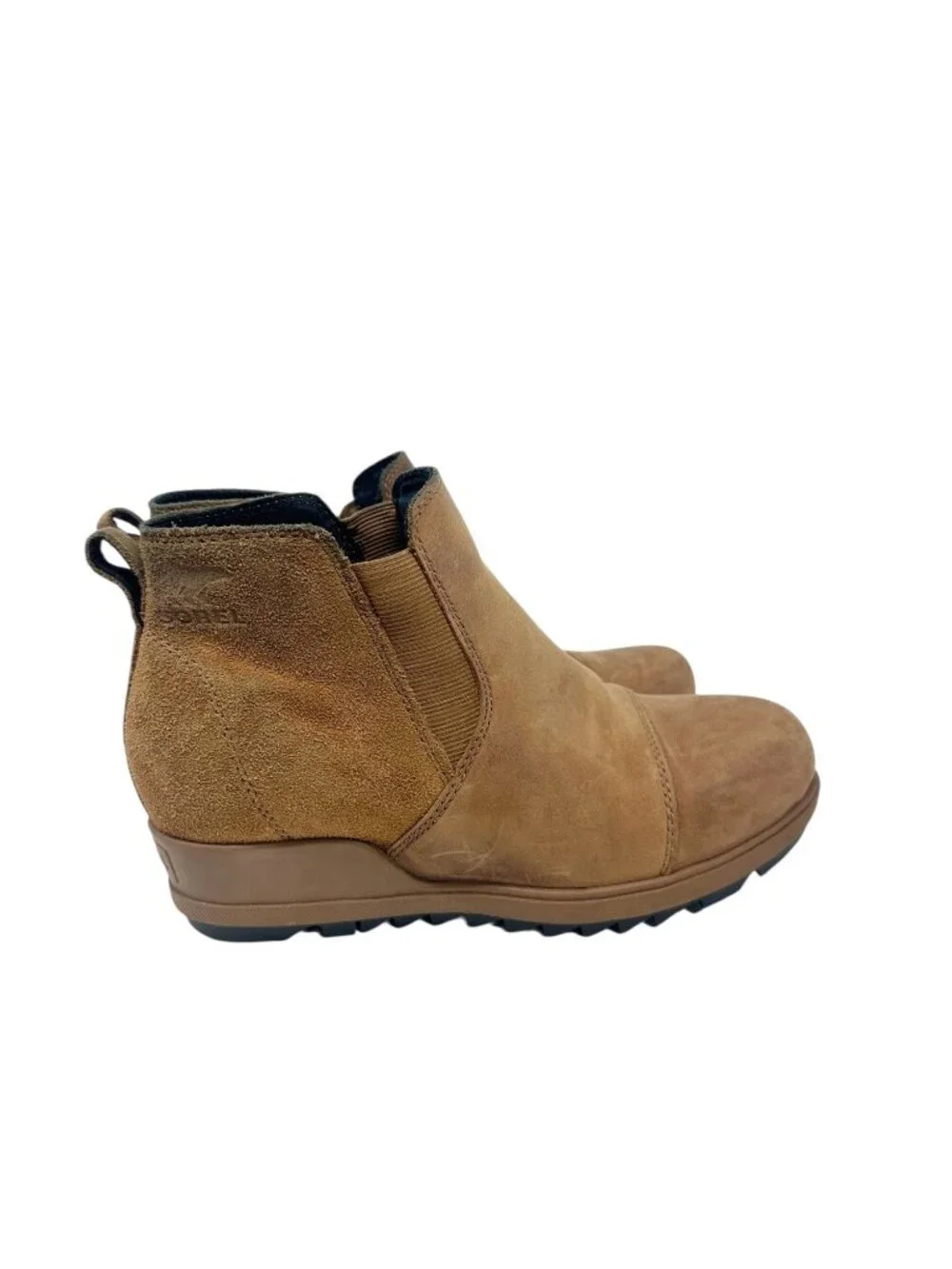 Sorel Evie Pull On Waterproof Wedge Boots Women’s 7